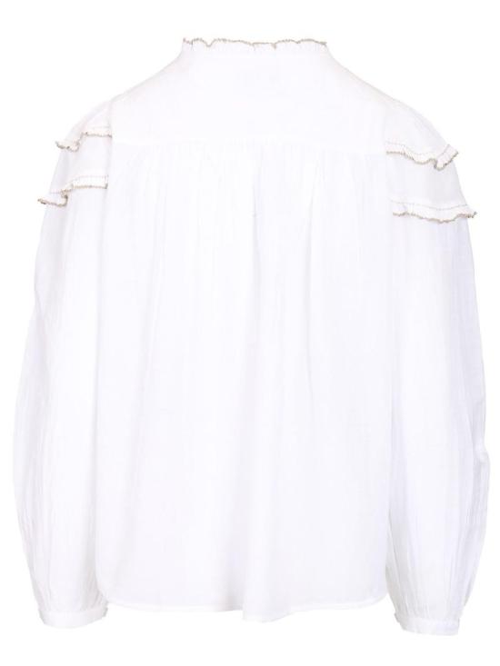 26FW 이자벨마랑에뚜왈 블라우스 25AHT0681FBB3J04E20WH WHITE - ISABEL MARANT ETOILE