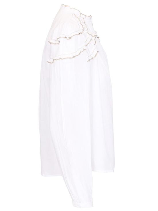 26FW 이자벨마랑에뚜왈 블라우스 25AHT0681FBB3J04E20WH WHITE - ISABEL MARANT ETOILE