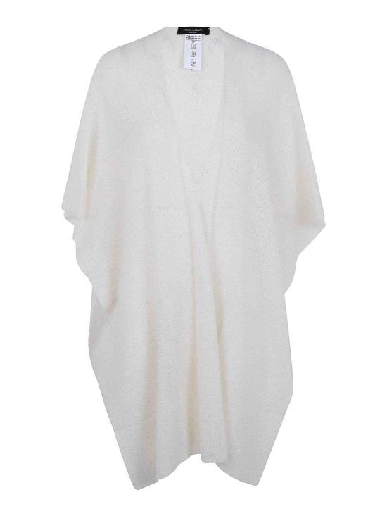 25FW 파비아나 필리피 모헤어 시퀸 케이프 SAD266A882L79525 Nude Neutrals