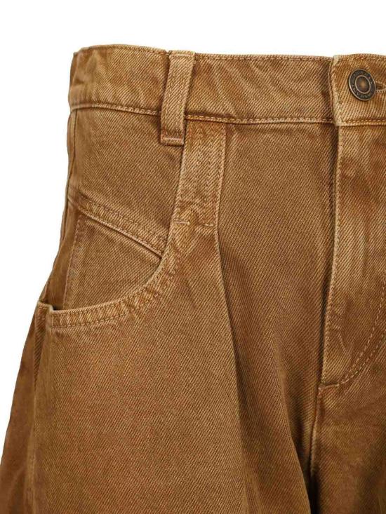 26FW 이자벨마랑 스트레이트 팬츠 26APA0778FAD3H01I50BZ BROWN - ISABEL MARANT