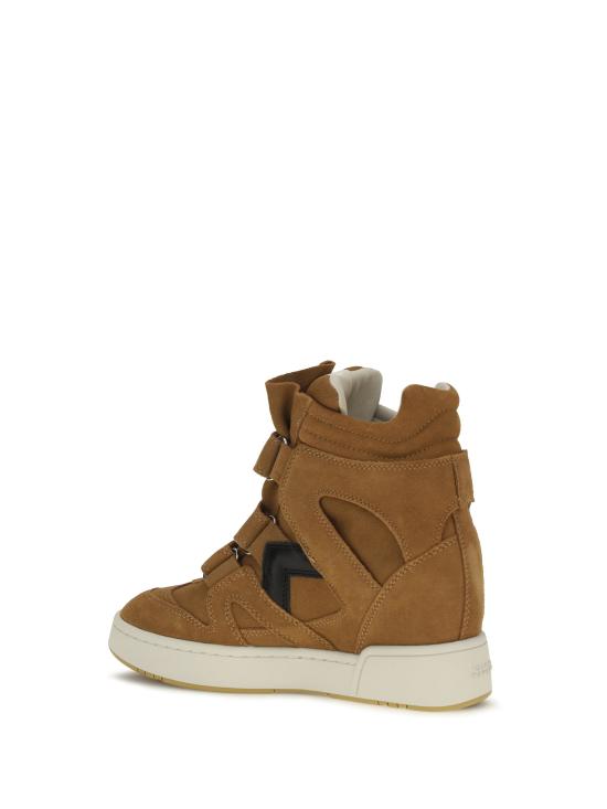 26FW 이자벨마랑 베켓 웨지 스니커즈 BK0010FAD1E03S BROWN - ISABEL MARANT