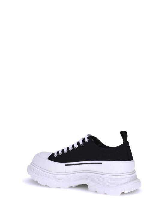 26SS 알렉산더 맥퀸 트레드 슬릭 레이스업 슈즈 705660W4AAQ BLACK - ALEXANDER MCQUEEN