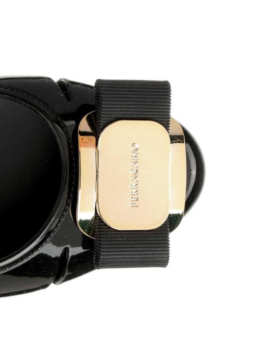 26FW 살바토레 페라가모 플랫 슈즈 01K557785441001 BLACK - SALVATORE FERRAGAMO