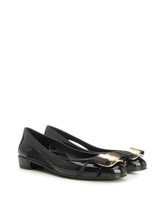 26FW 살바토레 페라가모 플랫 슈즈 01K557785441001 BLACK - SALVATORE FERRAGAMO