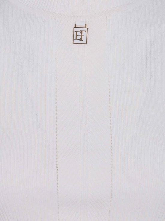 26FW 엘리자베타프랜치 터틀넥 MK22B66E2193 White - ELISABETTA FRANCHI
