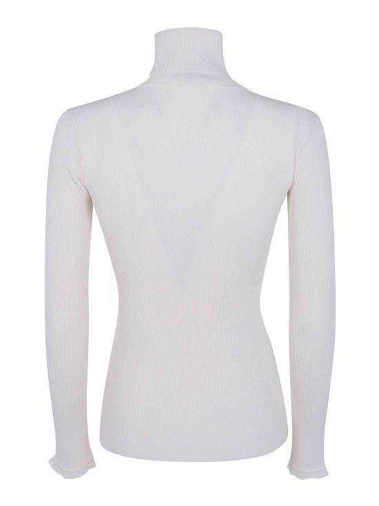 26FW 엘리자베타프랜치 터틀넥 MK22B66E2193 White - ELISABETTA FRANCHI