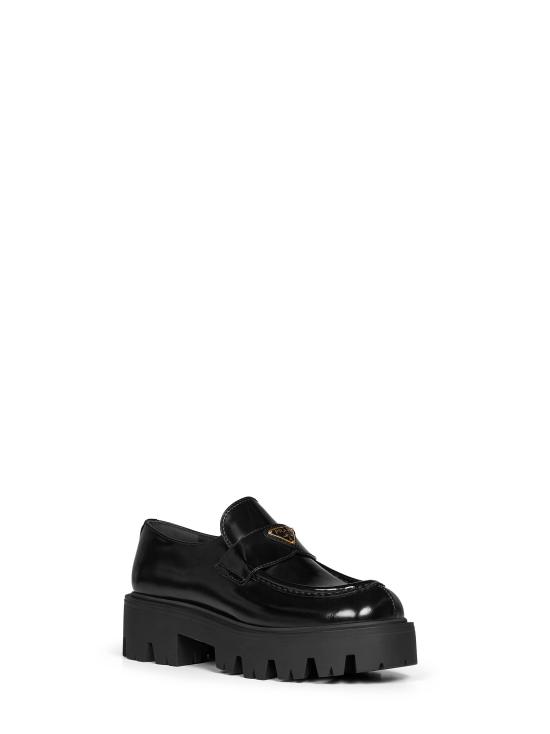 26FW 프라다 레더 로퍼 1D185OB050055F0002 BLACK - PRADA