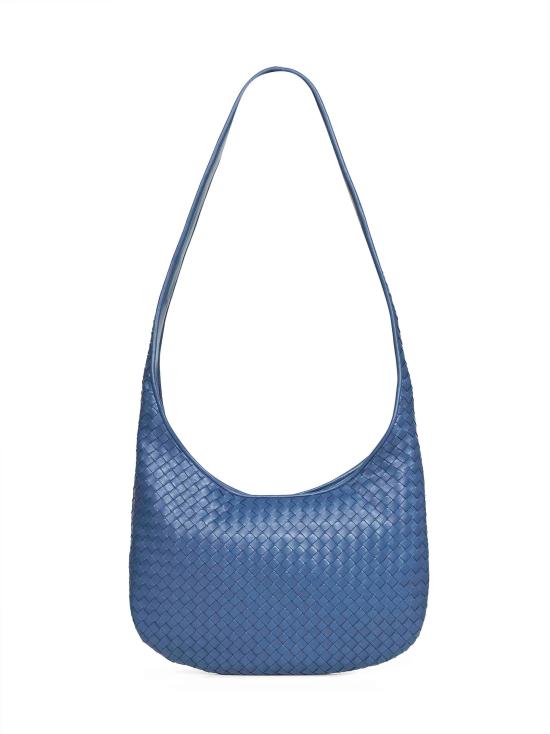 26SS 보테가베네타 베네토 인트레치아토 숄더백 826877V5KD04017 BLUE - BOTTEGA VENETA