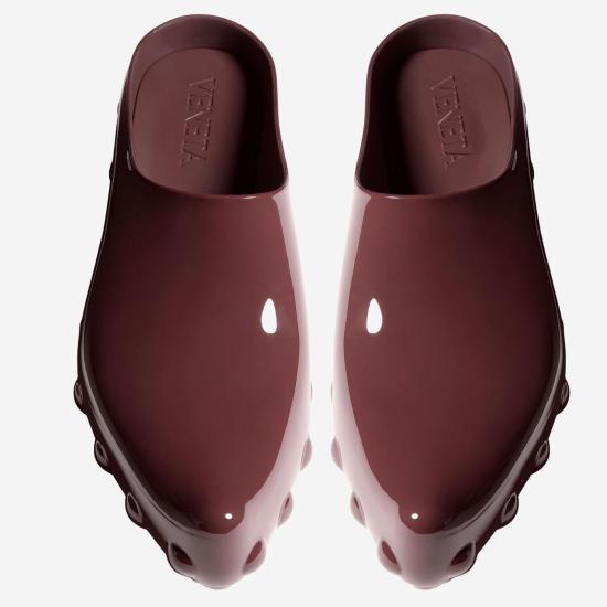 26SS 보테가베네타 뮬/슬리퍼 868075 BURGUNDY - BOTTEGA VENETA