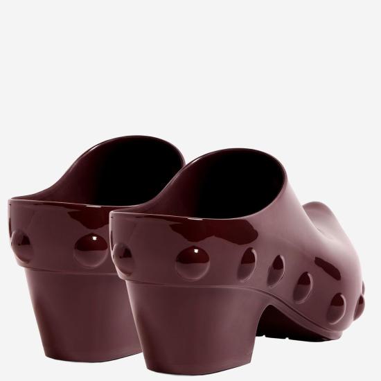 26SS 보테가베네타 뮬/슬리퍼 868075 BURGUNDY - BOTTEGA VENETA