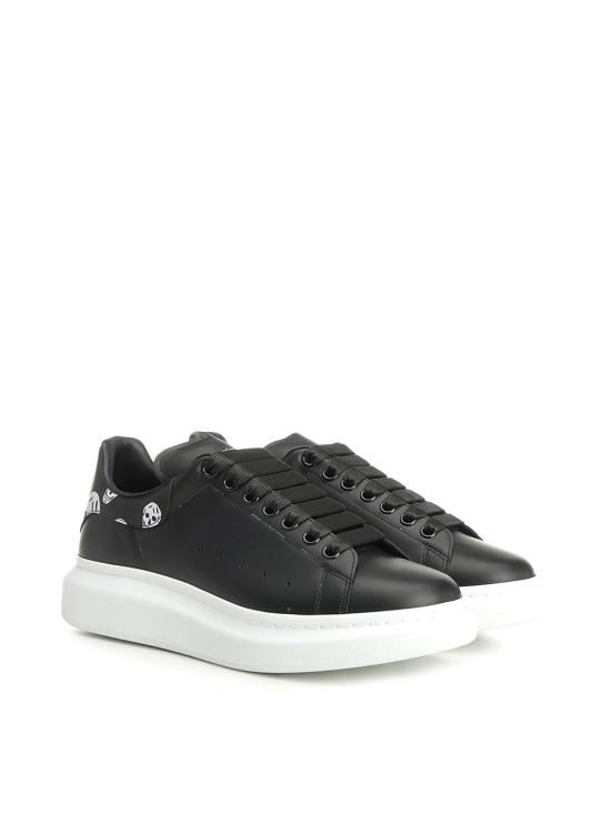 26FW 알렉산더 맥퀸 오버사이즈 드 스니커즈 553680WIAKB1016 BLACK - ALEXANDER MCQUEEN