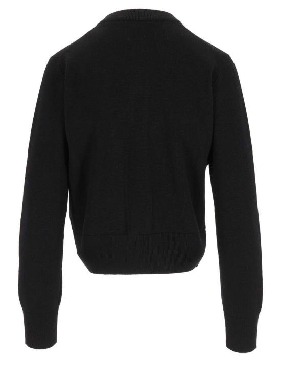 26FW 아미 크루넥 울 가디건 FKC3610010180 BLACK - AMI