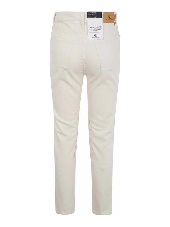 25FW 랄프 로렌 스트레이트 팬츠 200P03636001CREAM White - RALPH LAUREN