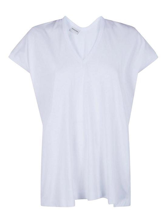25FW 드리스 반 노튼 반팔 티셔츠 26113110136E15 WHITE