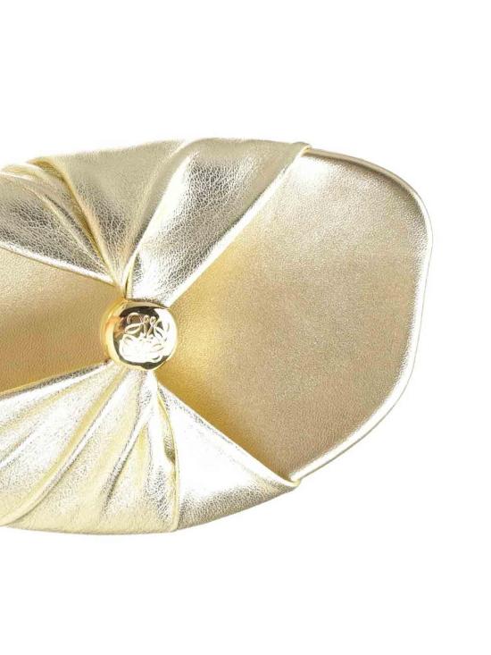 26FW 로에베 뮬/슬리퍼 LLPF465X028130 GOLD - LOEWE