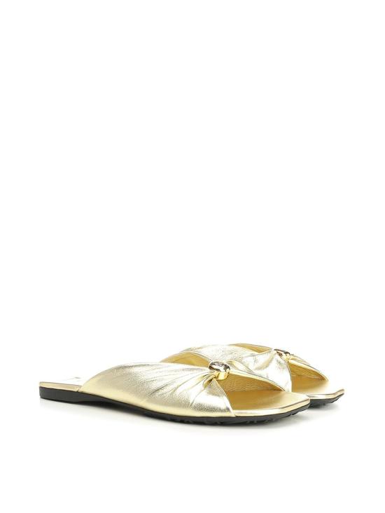 26FW 로에베 뮬/슬리퍼 LLPF465X028130 GOLD - LOEWE