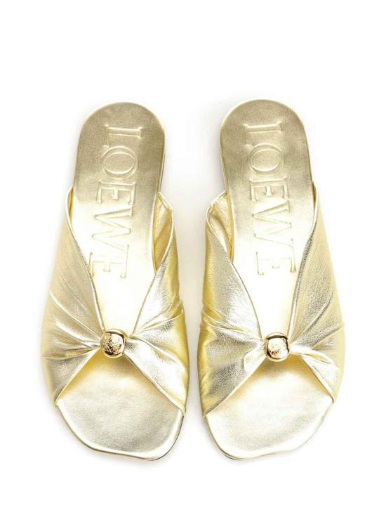 26FW 로에베 뮬/슬리퍼 LLPF465X028130 GOLD - LOEWE