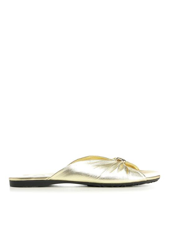 26FW 로에베 뮬/슬리퍼 LLPF465X028130 GOLD