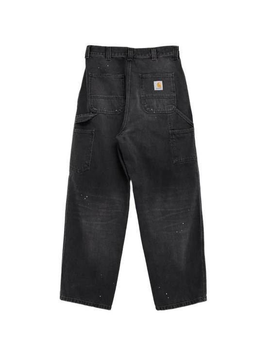 26FW 칼하트 데님 팬츠 I037031SPLATTER Black - CARHARTT