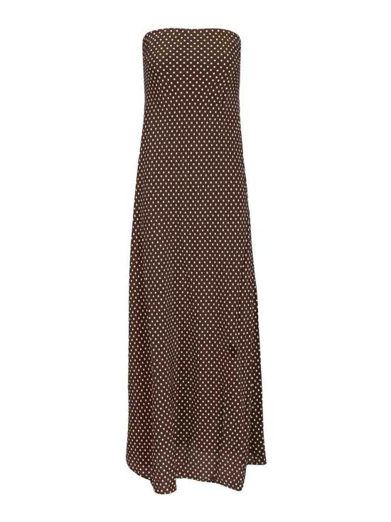 26FW 마토 롱 원피스 BCLDRPRPLKCHC Brown