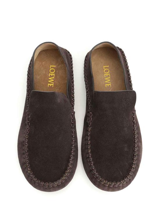 26FW 로에베 람블라 레더 로퍼 드라이빙 로퍼 M816290X693110 BROWN - LOEWE