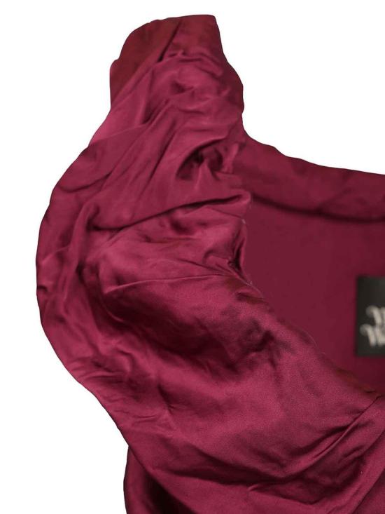 26FW 비비안웨스트우드 숏팬츠 110103DMW01ILJ401 Dark Red - VIVIENNE WESTWOOD
