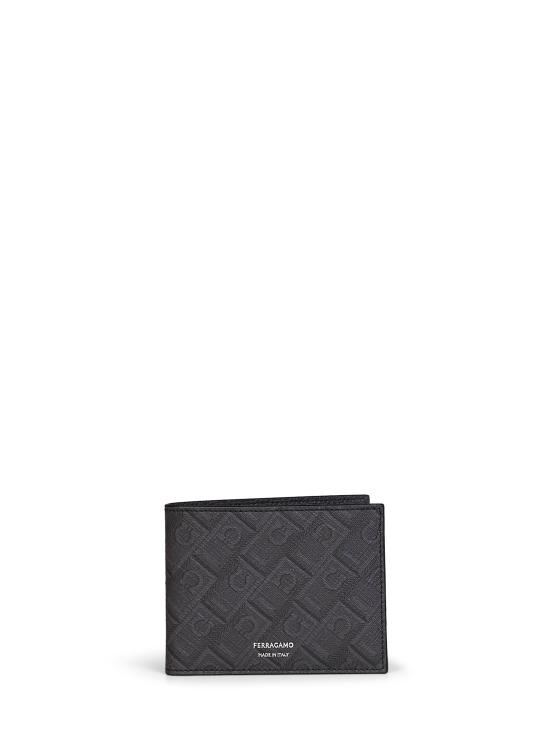 26FW 살바토레 페라가모 모노그램 숏 월렛 661550MONOGRAM780328 GRAY