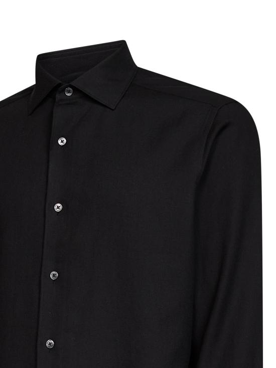 26FW 에르메네질도제냐 셔츠 E8X44A4SRF5BK09 BLACK - ERMENEGILDO ZEGNA