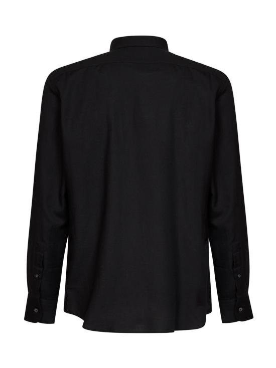 26FW 에르메네질도제냐 셔츠 E8X44A4SRF5BK09 BLACK - ERMENEGILDO ZEGNA