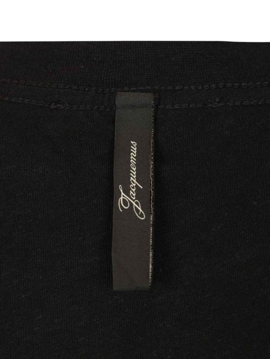 26FW 자크뮈스 반팔 티셔츠 26ETSW00596AJ00289990 BLACK - JACQUEMUS