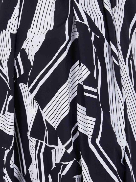 25FW 드리스 반 노튼 롱 스커트 26113088930039E15 Black - DRIES VAN NOTEN