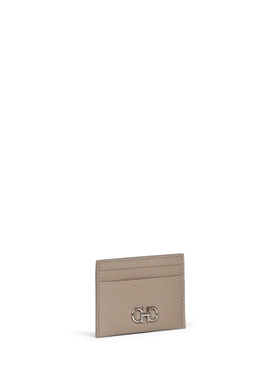 26FW 살바토레 페라가모 간치니 카드지갑 220007201795515 GRAY - SALVATORE FERRAGAMO