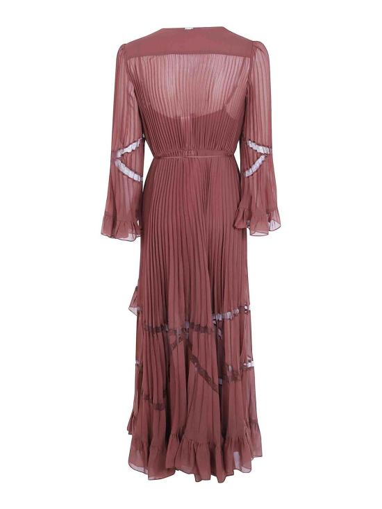 26FW 트윈셋 롱 원피스 262TP269006501 Brown - TWINSET