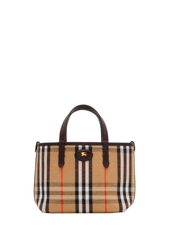 26SS 버버리 미니 리버시블 블룸즈버리 토트백 8119627 BROWN - BURBERRY