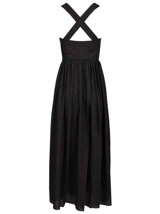 26FW 마토 미디 스커트 CBMDRPLBLK Black - MATTEAU