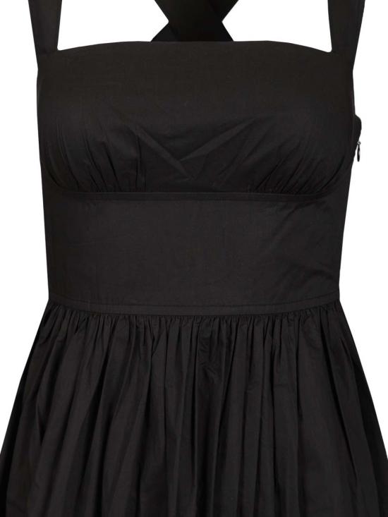 26FW 마토 미디 스커트 CBMDRPLBLK Black - MATTEAU