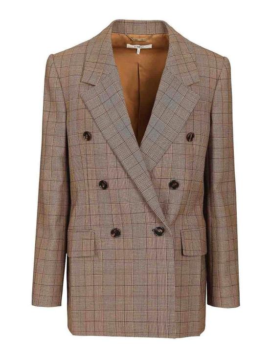 26FW 끌로에 수트 자켓 CH26AVE7816493C BROWN