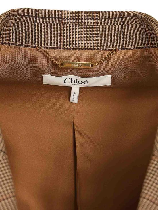 26FW 끌로에 수트 자켓 CH26AVE7816493C BROWN - CHLOE