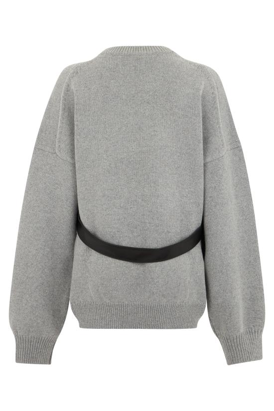 25FW 알렉산더 왕 스웨터 1KC4251025 GRAY - ALEXANDER WANG