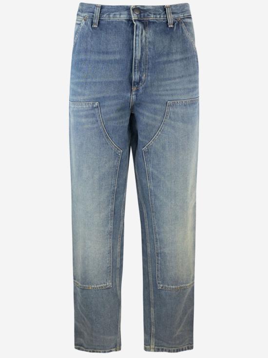 26FW 칼하트 WIP 스미스 데님 더블 니 팬츠 I032699 BLUE - CARHARTT WIP
