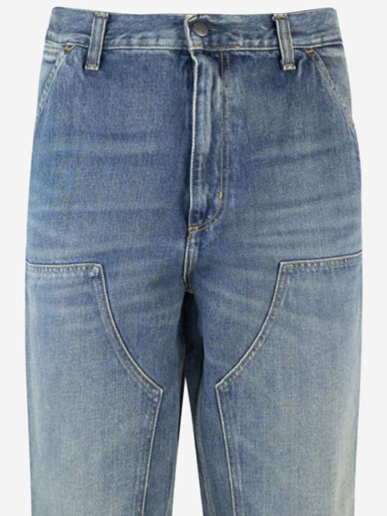 26FW 칼하트 WIP 스미스 데님 더블 니 팬츠 I032699 BLUE - CARHARTT WIP