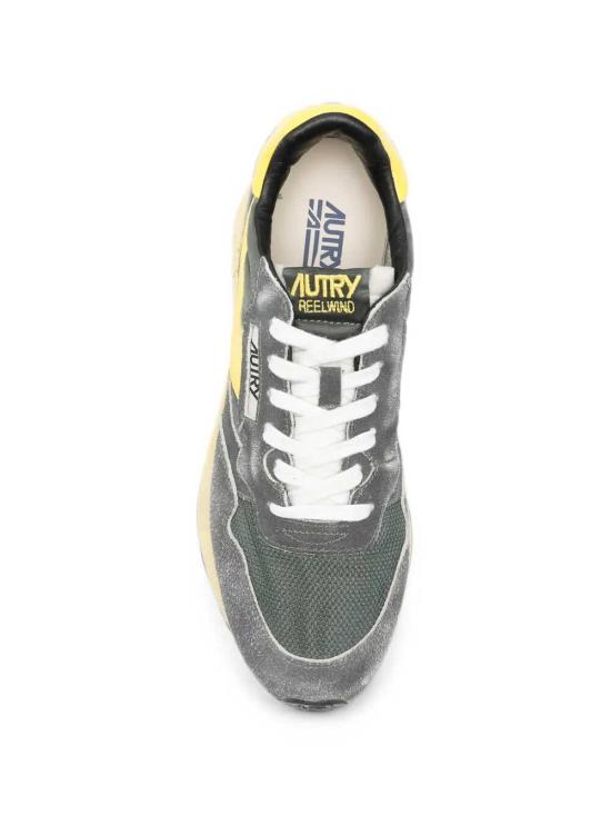26FW 오트리 릴윈드 로우 나일론 스웨이드 스니커즈 WWLMGQ06 GREEN - AUTRY