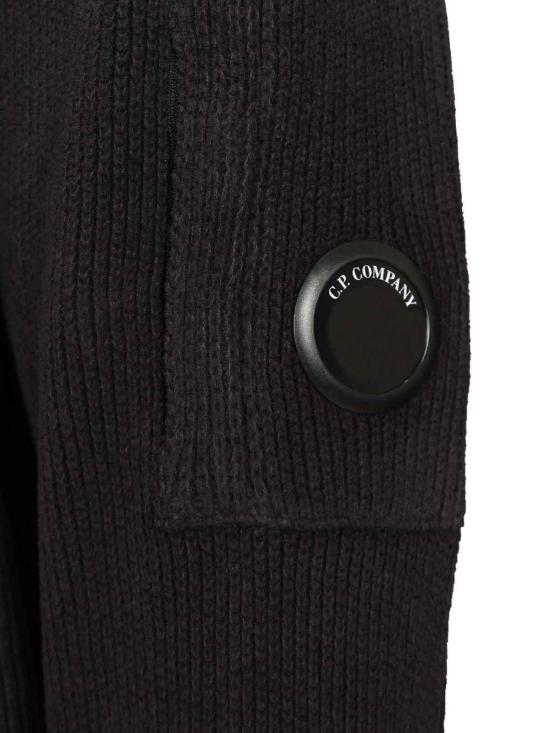 26FW 씨피 컴퍼니 스웨터 21CMKN196A005558G888 BLUE - C.P. COMPANY