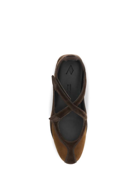 26FW 디 아티코 플랫 슈즈 261WSH00871LBT040AA BROWN - THE ATTICO
