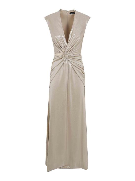 26FW 랄프 로렌 롱 원피스 253P13998001 Nude Neutrals