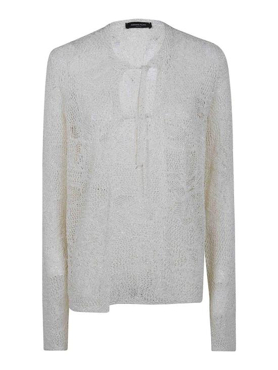 25FW 파비아나 필리피 마이크로 시퀸 가디건 MAD276F509D8640150 Grey