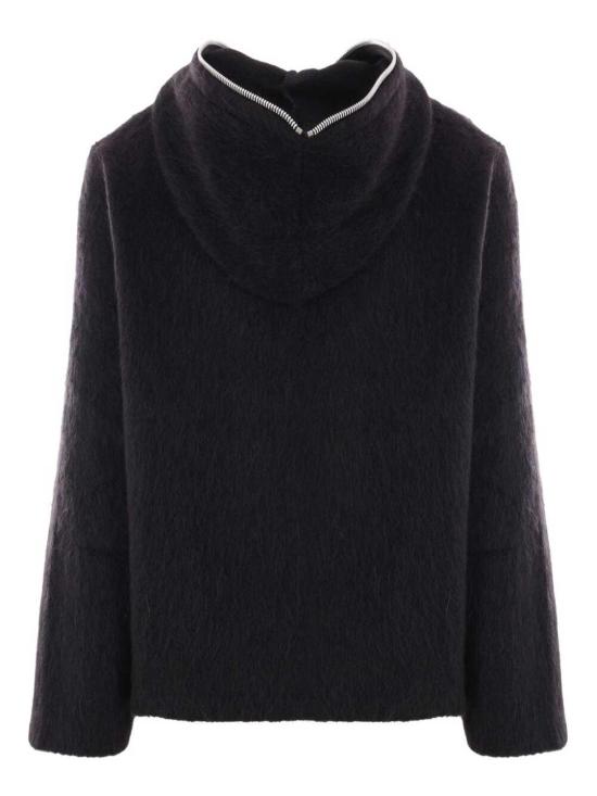 26FW 아워레가시 풀 집 후드 M4243FBHWOOL Black - OUR LEGACY