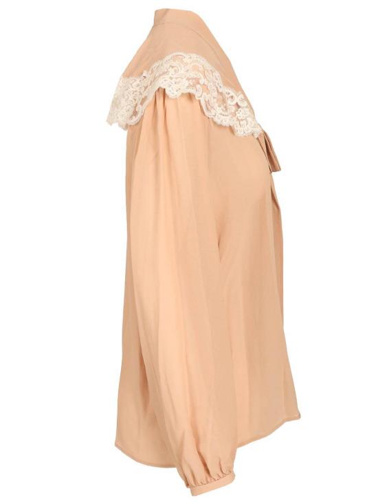 26FW 끌로에 블라우스 CH26AHT380026H7 PINK - CHLOE