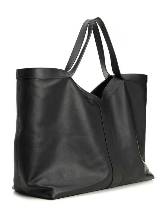 26FW 생로랑 그레인 레더 Y 맥시 토트 백 838281AAEIF1000 BLACK - SAINT LAURENT