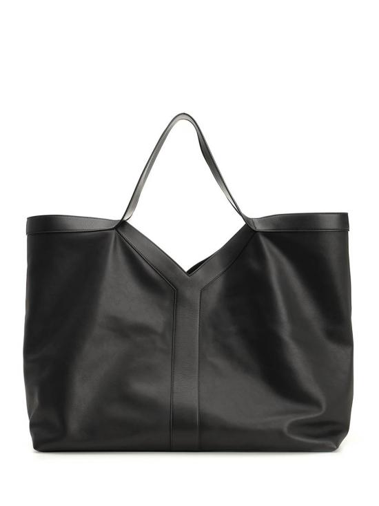 26FW 생로랑 그레인 레더 Y 맥시 토트 백 838281AAEIF1000 BLACK - SAINT LAURENT